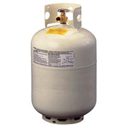 Manchester Tank Manchester Tank 1160TC.10 Vertical DOT Portable Propane Cylinder With QCC1/OPD Valve - 30 lb. 1160TCTH.5